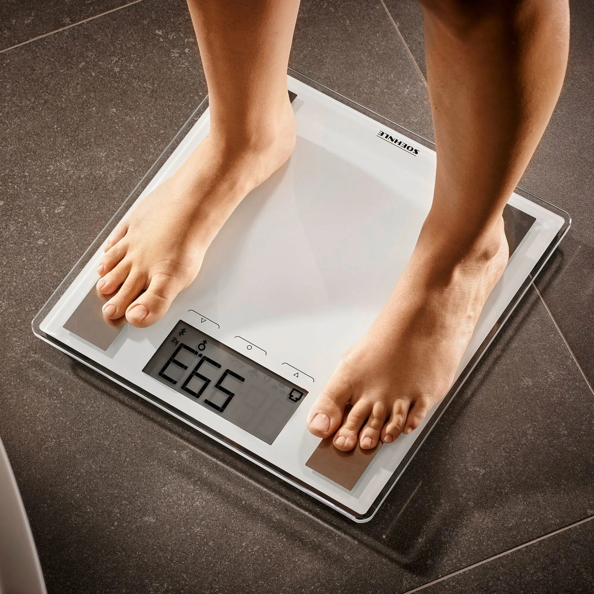 Shape Sense Connect 100 Digital Bathroom Scale 180kg Kitchen Warehouse shape-sense-connect-100-digital-bathroom-scale-180kg-kitchen-warehouse